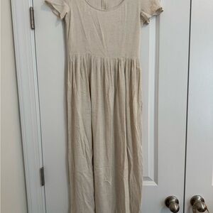 🤍 Christy Dawn Scarlet Dress - Washed Flax